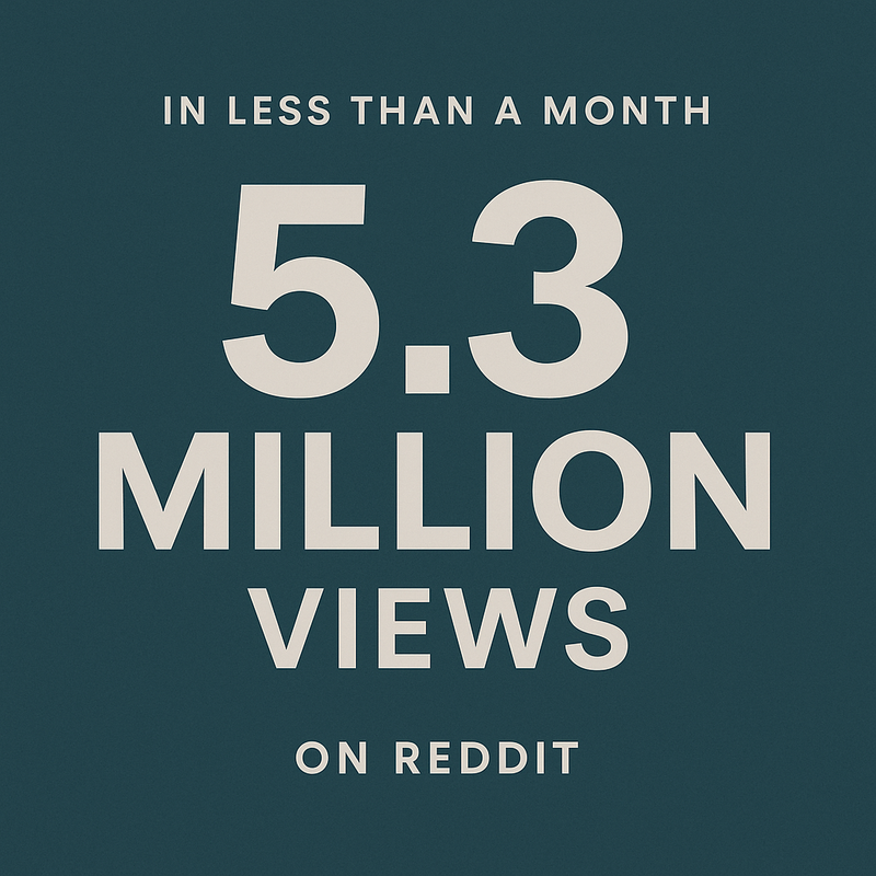 5.3 Million Views — In Less Than a Month