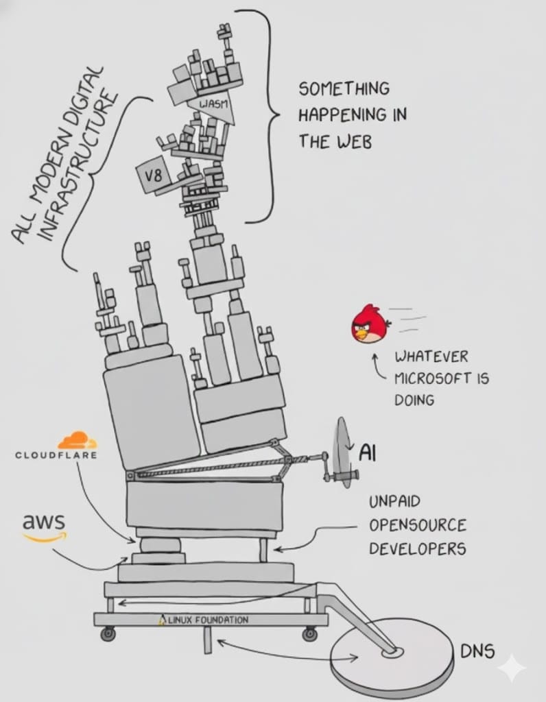 Why Our Entire Digital World Balances on Burnout, Band-Aids, and Blind Faith