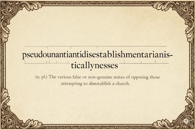 The Longest Word in the English Language (That Actually Works)