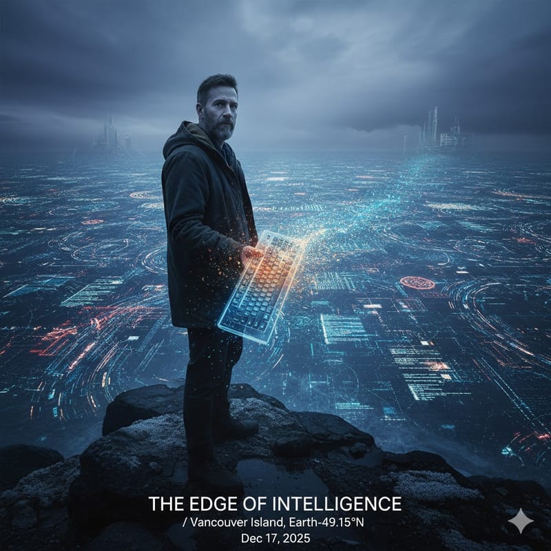 The Edge of Intelligence: A Field Note from the Vanishing Interface