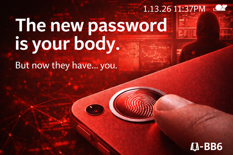 🧠 The New Password Is Your Body. And That’s the Problem.